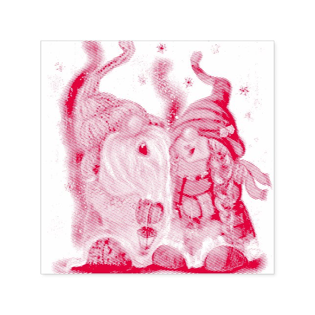 Christmas Gnome Self-inking Stamp (Design)