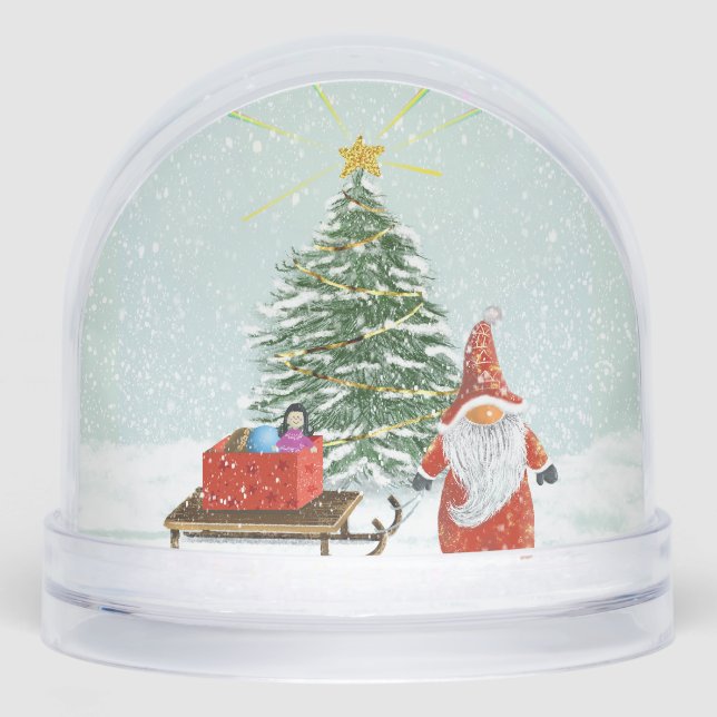 Christmas Gnome Snowglobe (Front)