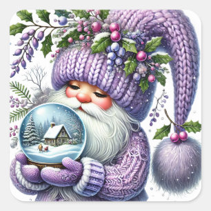 Christmas Gnome Stickers