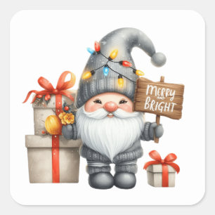 Christmas  Gnome Stickers