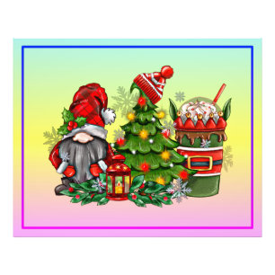 Christmas Gnome Sublimation-64340 Photo Print