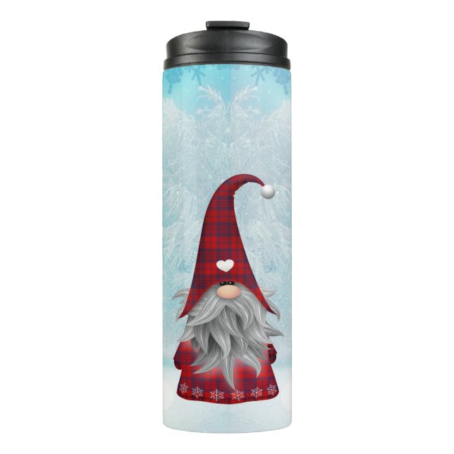 Christmas Gnome Thermal Tumbler (Front)