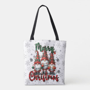 Christmas Gnome Tote Bag