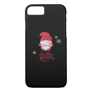 Christmas Gnome With Candycane iPhone 8/7 Case