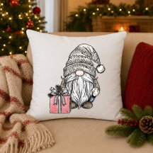 Christmas Gnome with Gift