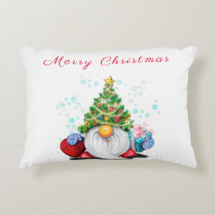 Christmas Gnome with Gift Pillow