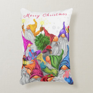 Christmas Gnomes Accent Pillow Gift