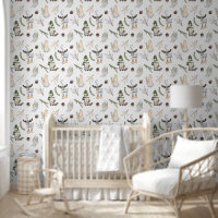 Christmas Gnomes and Reindeer Cute Nursery