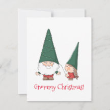 Christmas gnomes - Card