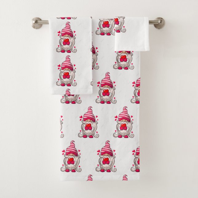 **CHRISTMAS GNOMES** CHRISTMAS TOWEL SET (Insitu)
