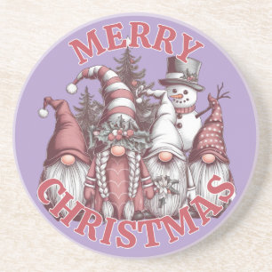 Christmas Gnomes Coaster