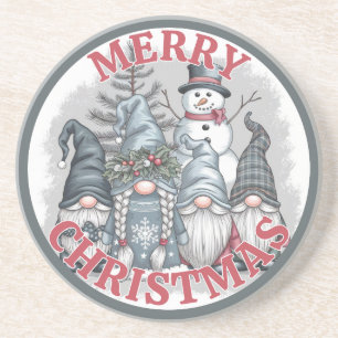 Christmas Gnomes Coaster
