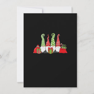 Christmas Gnomes Funny Christmas Eve Winter Vibes_ Invitation