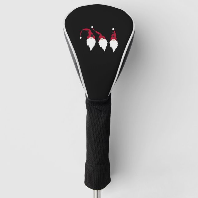 Christmas Gnomes   Golf Head Cover (Front)