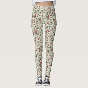 Christmas Gnomes Leggings