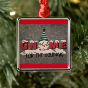 **CHRISTMAS GNOMES** ORNAMENT