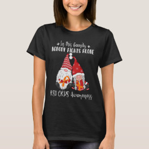 Christmas Gnomes Rsd Crps Awareness  T-Shirt