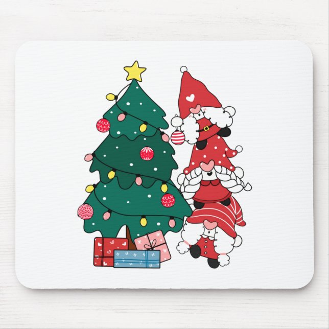 Christmas Gnomes Toddler  Mouse Pad (Front)
