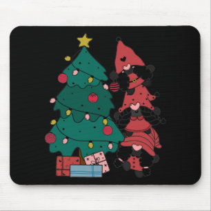 Christmas Gnomes Toddler T Shirt Mouse Pad