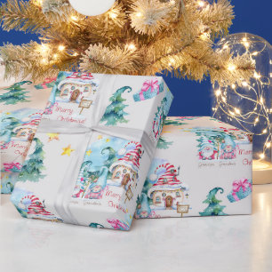 Christmas Gnomes Wrapping Paper