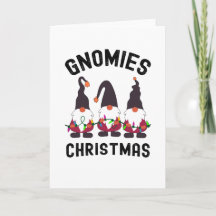 Christmas Gnomies, Christmas With My Gnomies Card