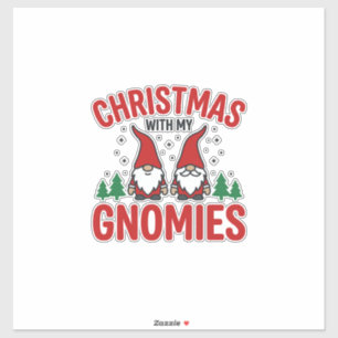 Christmas Gnomies Holiday Gnome Design