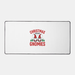 Christmas Gnomies Holiday Gnome Design Desk Mat