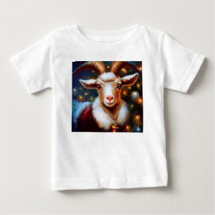 Christmas Goat 4 Baby T-Shirt