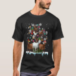 Christmas Goat On Tree  Santa Goat  Goat T-Shirt<br><div class="desc">Christmas Goat On Tree  Santa Goat  Goat</div>