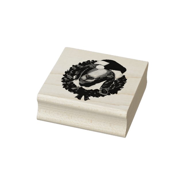 Christmas Goat Stamp (Stamp)