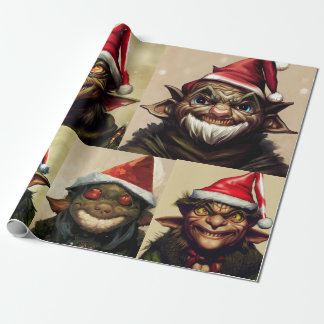 Christmas Goblin Wrapping Paper