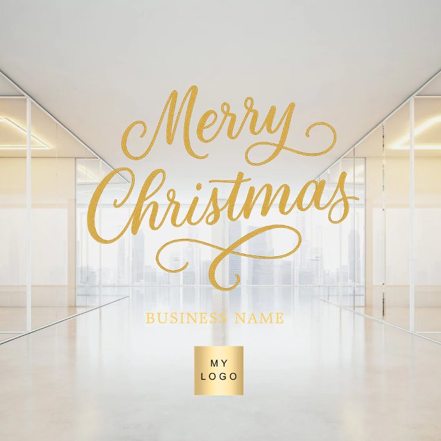 Christmas gold business logo clear (Creator Uploaded)