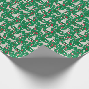Christmas Golden Doodle wrapping paper
