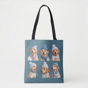 Christmas Golden Retriever Dog Lover Dogs Owner Tote Bag