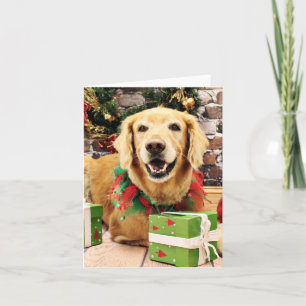 Christmas - Golden Retriever - Stryder Holiday Card