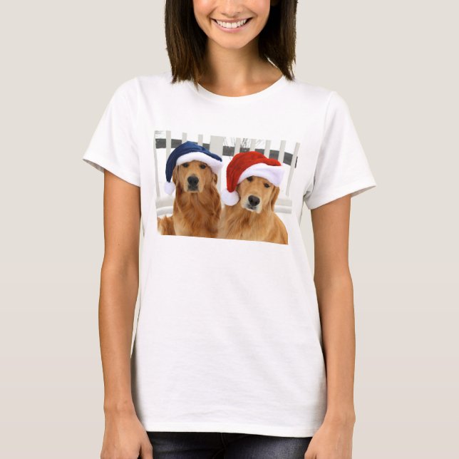 Christmas Golden T Shirt (Front)