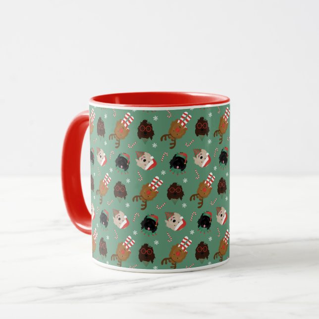 Christmas Goldendoodle Dogs Mug (Front Left)