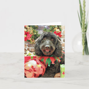 Christmas - GoldenDoodle - Pearl Jam Holiday Card