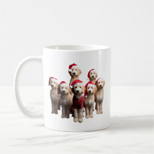 Christmas Goldendoodle, Xmas Labradoodle Dog Coffee Mug