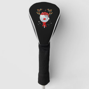 Christmas Golf Ball Head Cover