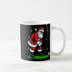 Christmas Golf Santa Golfer Xmas Funny Christmas G Coffee Mug
