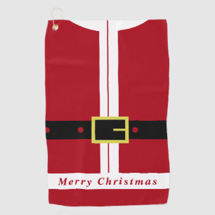 Christmas Golf Towel Santa Claus Gift