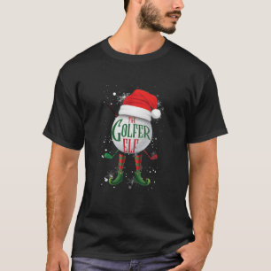 Christmas Golfer Elf Matching Family Group The Gol T-Shirt