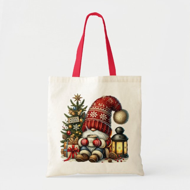 Christmas Gonk Shopping Bag (Front)