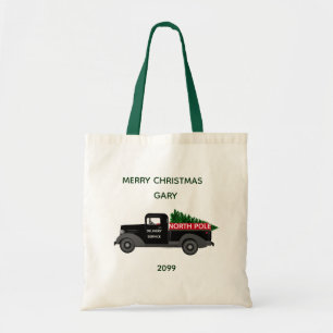 Christmas Goodie Bag Vintage Truck Gift