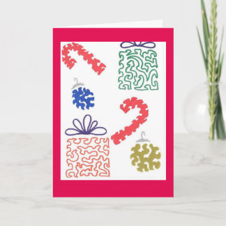 Christmas goodies card