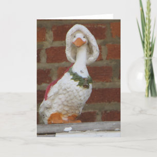 Christmas Goose Card