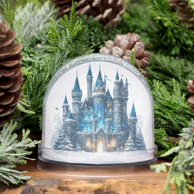Christmas Gothic Castle Snowglobe (Winter)