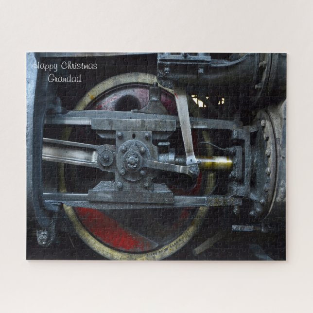 Christmas Grandad. Jigsaw Puzzle (Horizontal)