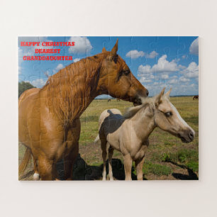 Christmas Granddaughter. Jigsaw Puzzle